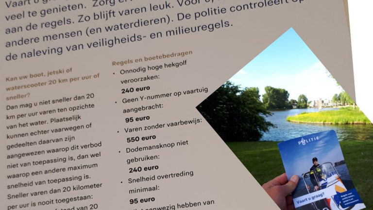 Folders met vaarregels hard nodig in Alkmaar: “Ouders en jongeren hebben geen idee”