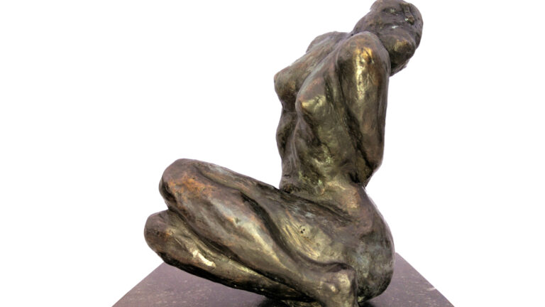 Weekendje expositie bronzen beelden in tuin Margrietlaan Bergen 🗓
