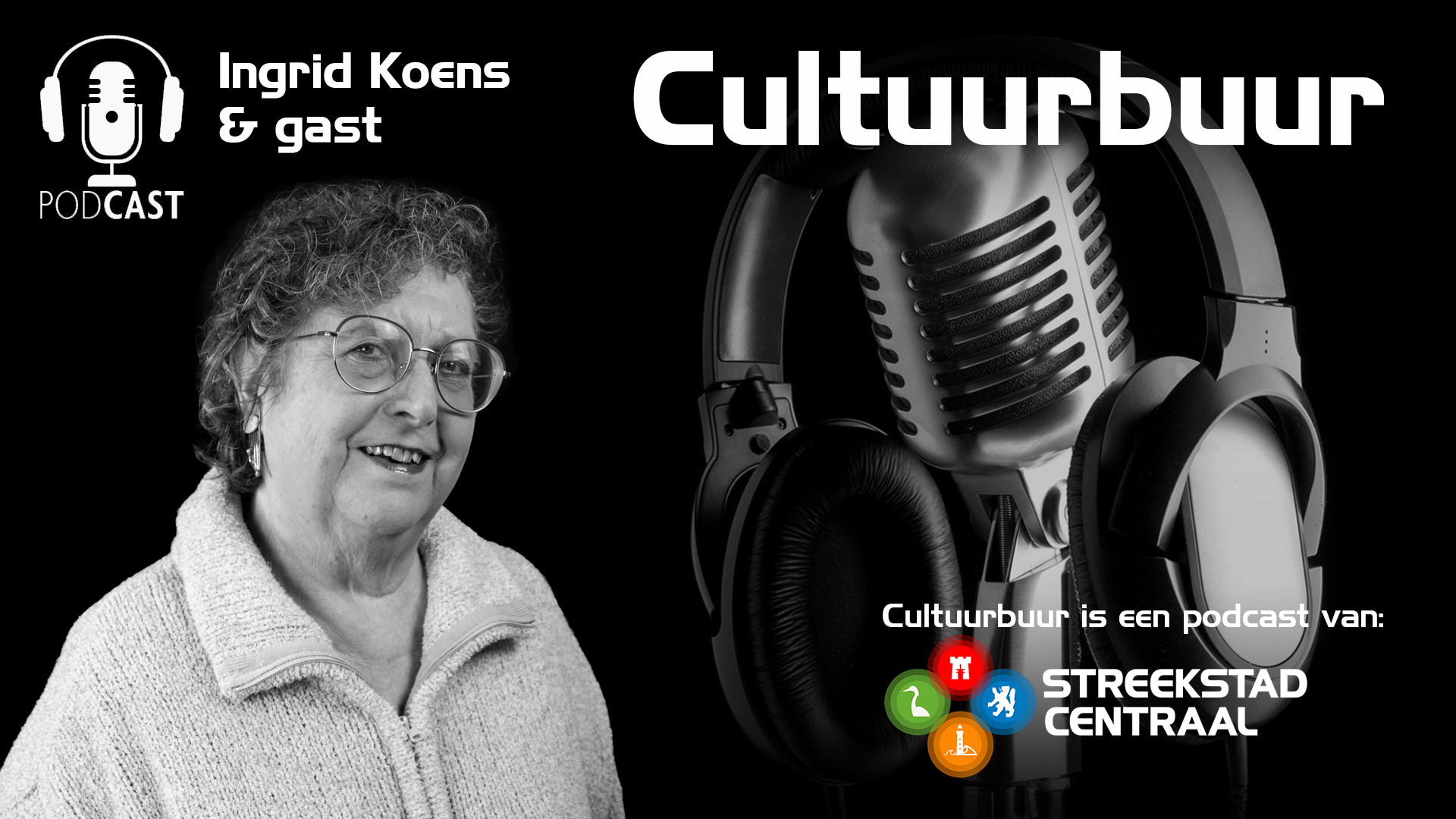 Podcast Cultuurbuur:  Annemarie Kuster, kunstenares en gedichten schrijfster.