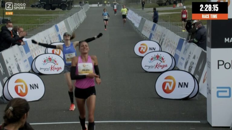 Jill Holterman uit Egmond strijdt zondagochtend voor Olympisch marathonticket