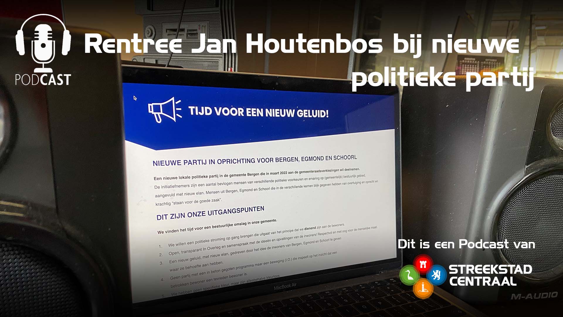 Jan Houtenbos hoopt op rentree in lokale politiek via nieuwe politieke partij