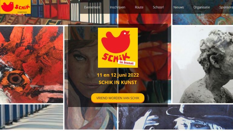 Inschrijving Schoorlse kunstexpo Schik In Kunst 2022 start volgende week 🗓