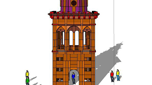 Bouw mee aan de 26 meter hoge Waagtoren lookalike; “Zoveel mogelijk Alkmaarse handen moeten eraan zitten”
