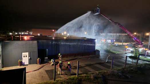 Uitslaande brand bij saunacomplex Heerhugowaard: geen brandstichting