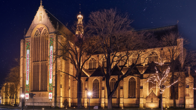 Grote Kerk Alkmaar wordt in december omgetoverd tot magisch Kersthuis 🗓