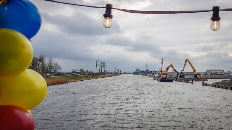 Haven Boekelermeer aangesloten op kanaal: “De potentie om kilotonnen aan afvalstromen te verwerken”